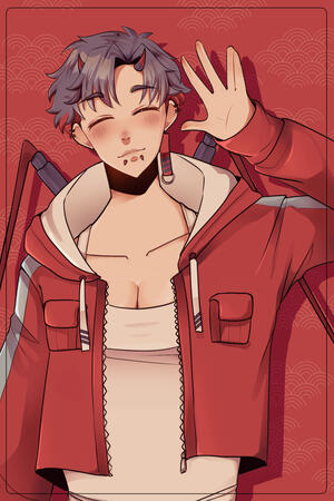 waist up clean line example